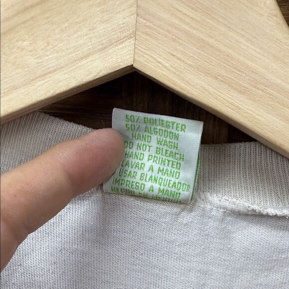 Vintage Single Stitch 80’s Acapulco Graphic White T-Shirt - Picture 6 of 6